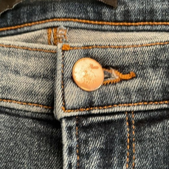 J Brand Capri Zip Skinny Leg Denim Tone Jeans Women's 25 - Picture 2 of 9